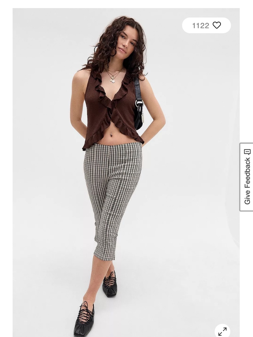 Kimchi Blue Solise Ruffle Knit Tank Top - Picture 7 of 8